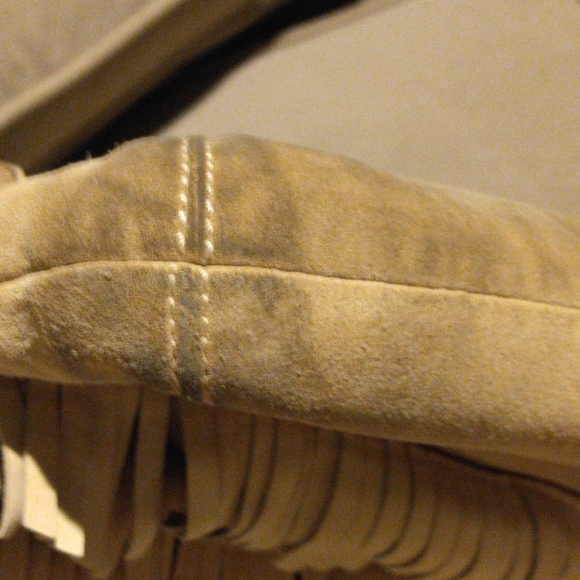 Rare coach suede fringe bag #9155 - Picture 5 of 8